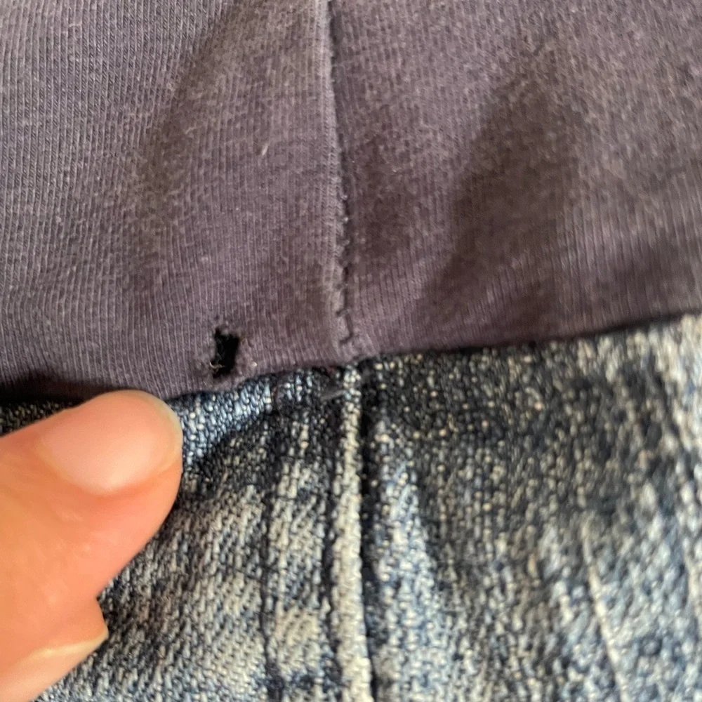 Maternity Jean skirt